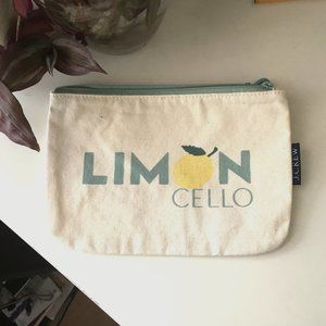 J. Crew Cosmetic/ Pencil Case Limon Cello
